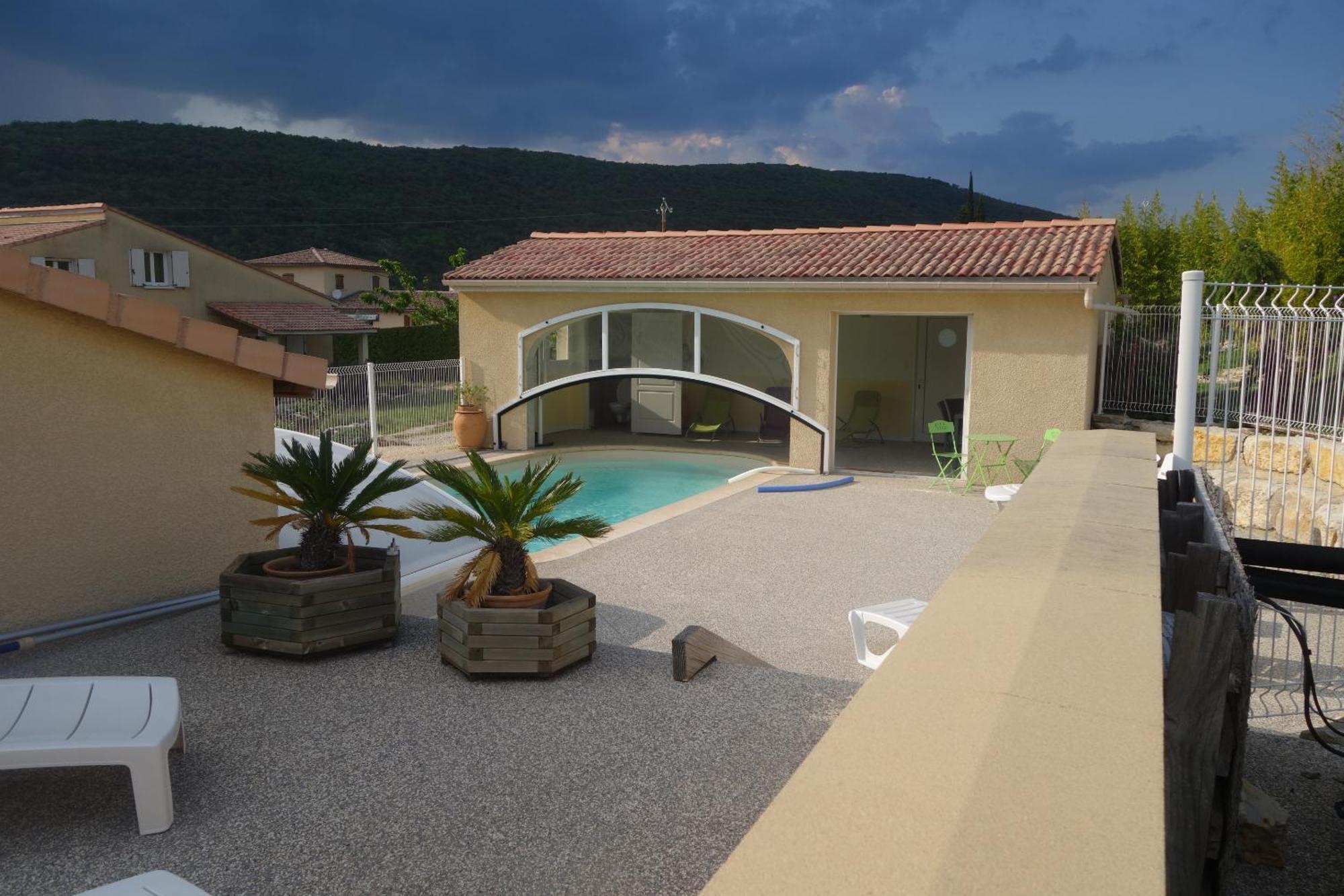 Gites Du Combeau Saint-Maurice-d'Ibie Luaran gambar